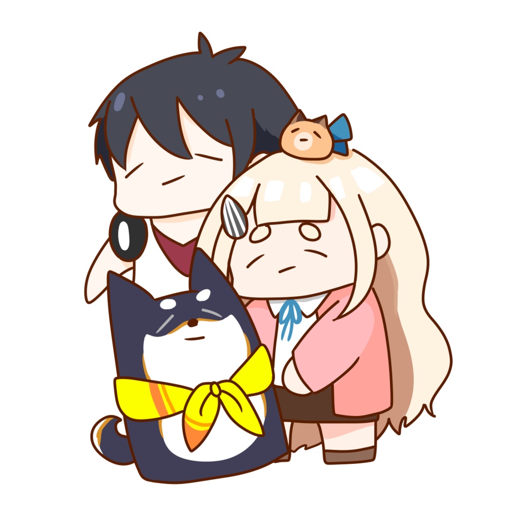 黒夢町ステッカー