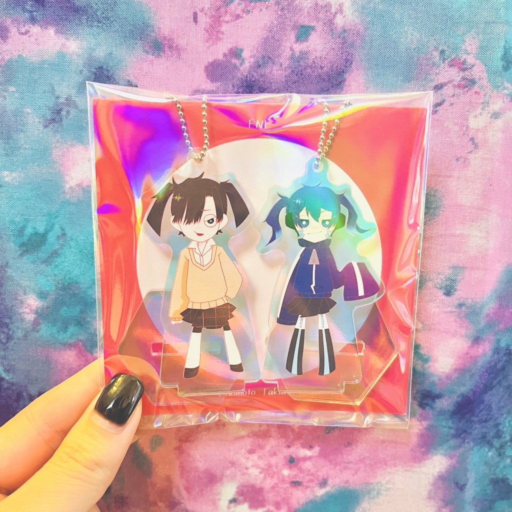 ボールチェーン付きアクリルスタンドセット