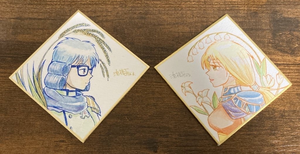 【直筆イラスト】手のひらの冒険【リクエストOK】