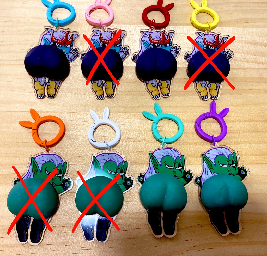 【3月まで値下げ】はどけつぷにぷにアクキー