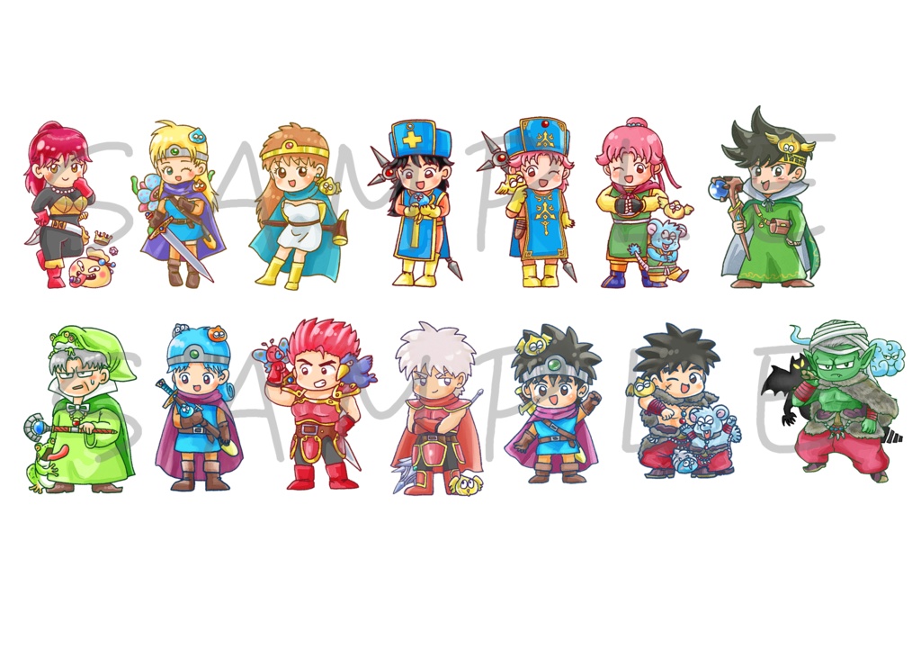 ダイの大冒険×インスト/DQ3パロアクキー