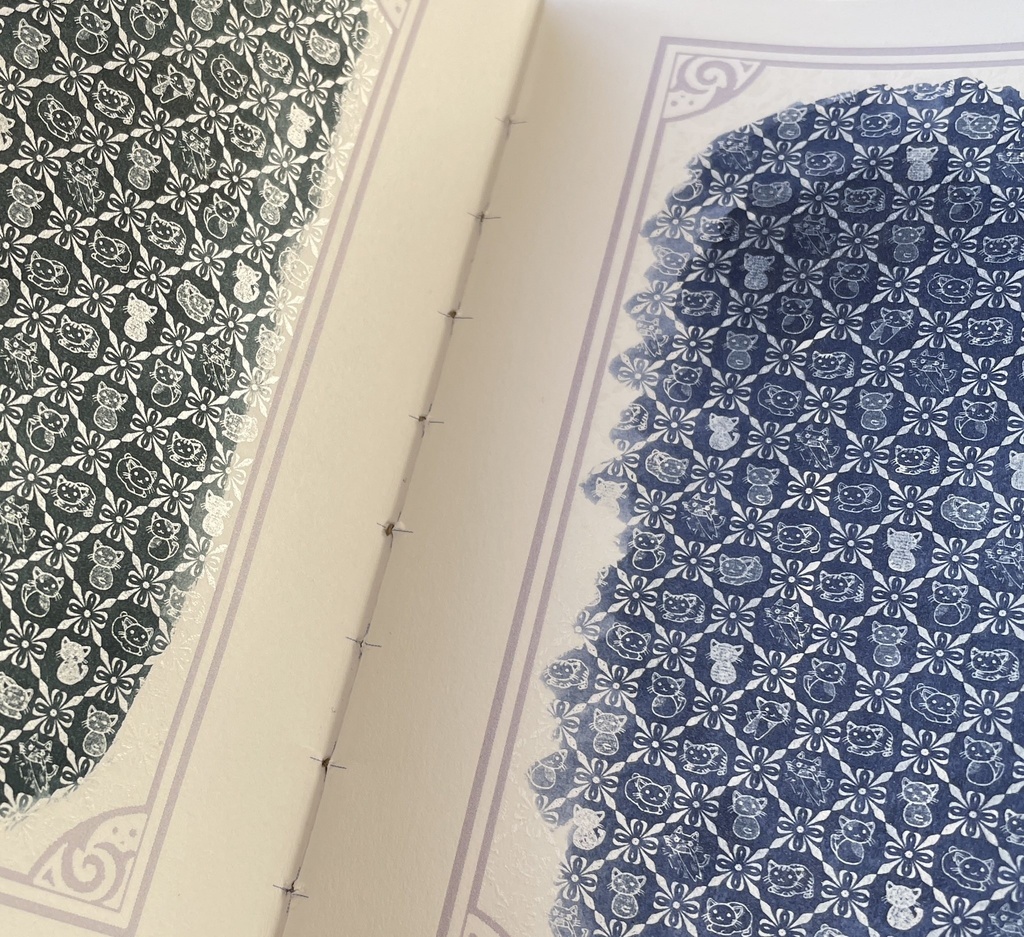 浮き出るノート A6サイズ