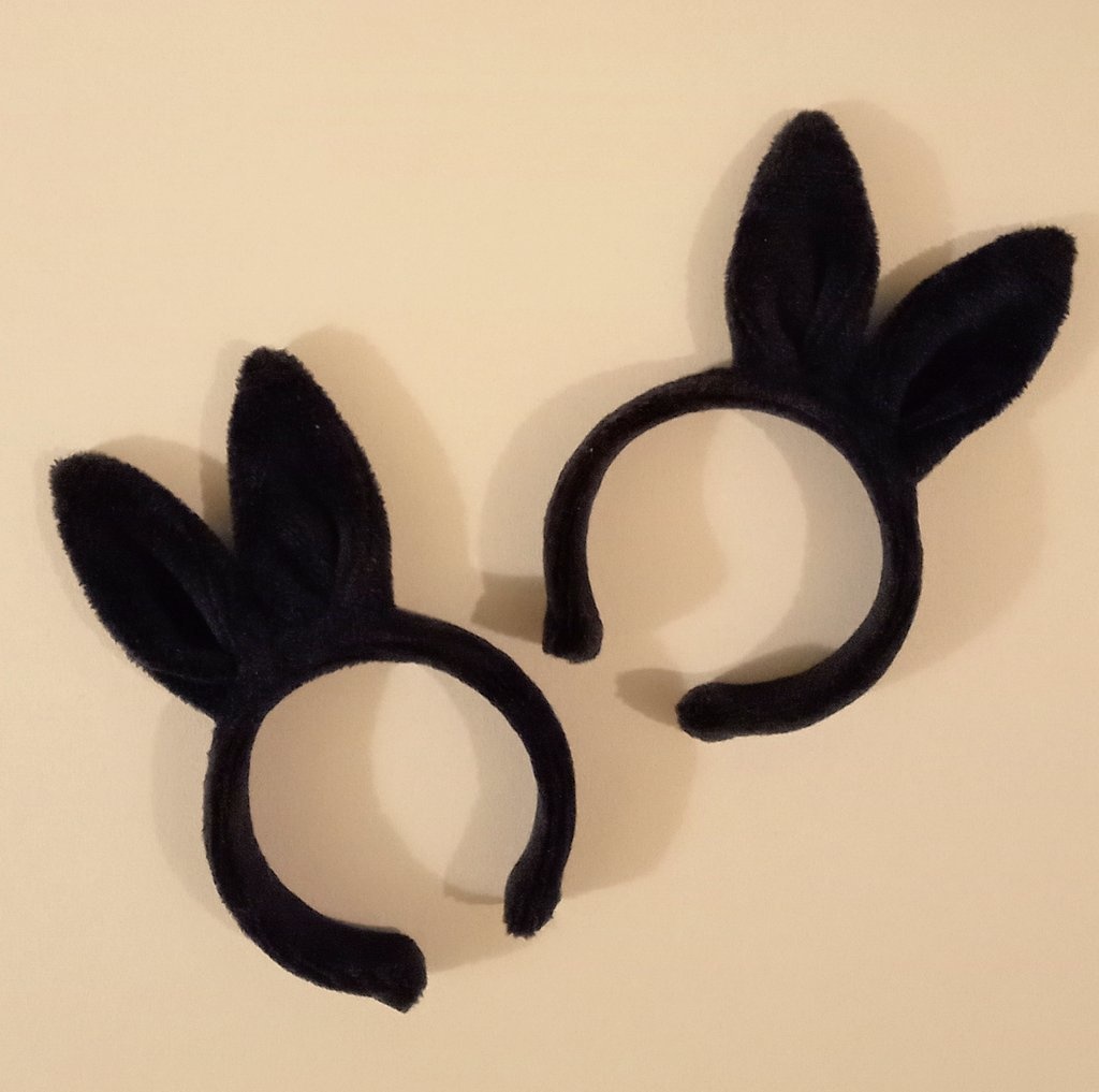 バニーちゃんカチューシャ MONOTONE