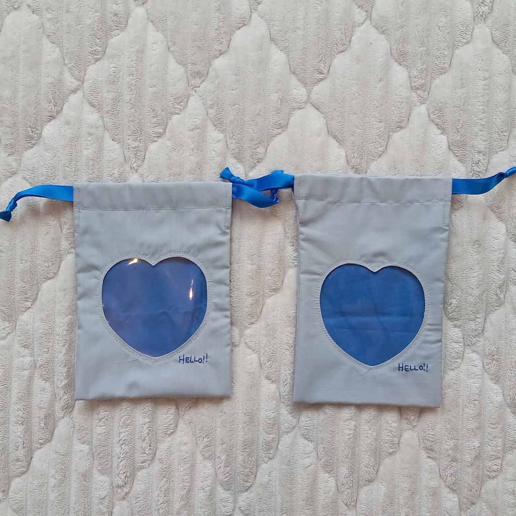 HELLO !! ぬい巾着 通常サイズ