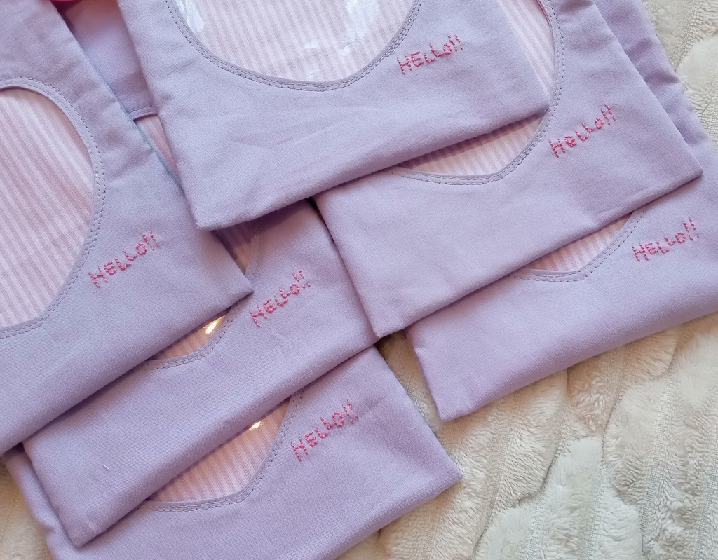 HELLO !! ぬい巾着 通常サイズ