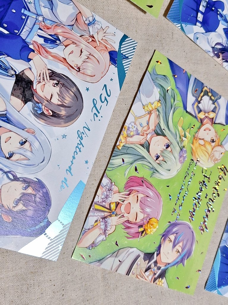 【ポスカ・ミニカード】ねね&えむ・ワンダショ