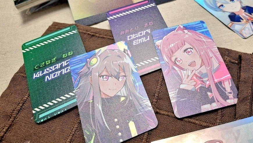 【ポスカ・ミニカード】ねね&えむ・ワンダショ