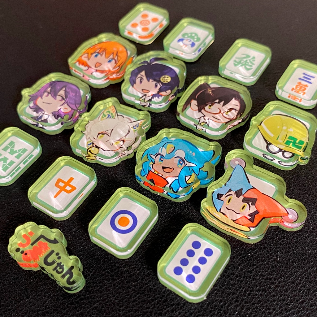 #うまじゃん グッズ・アクリルシール