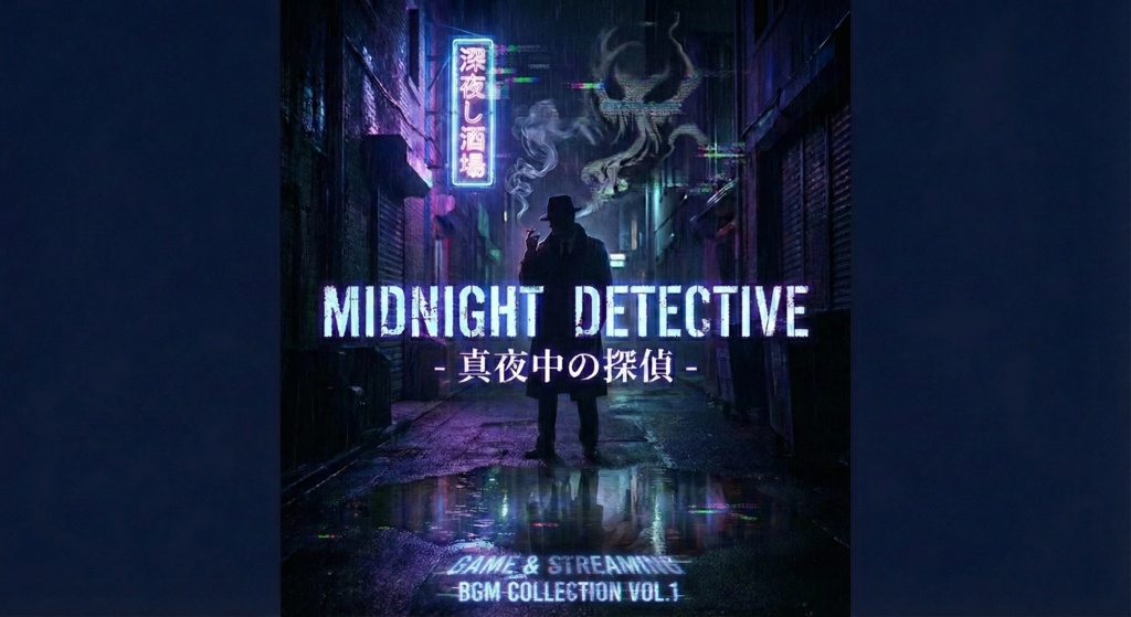 【無料版あり】Midnight Detective - 真夜中の探偵 -【TRPG/マダミス/配信/ゲーム】