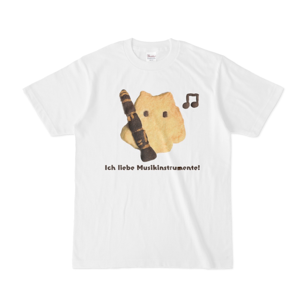 HalloweenクッキーおばけのにゃーTシャツＢ