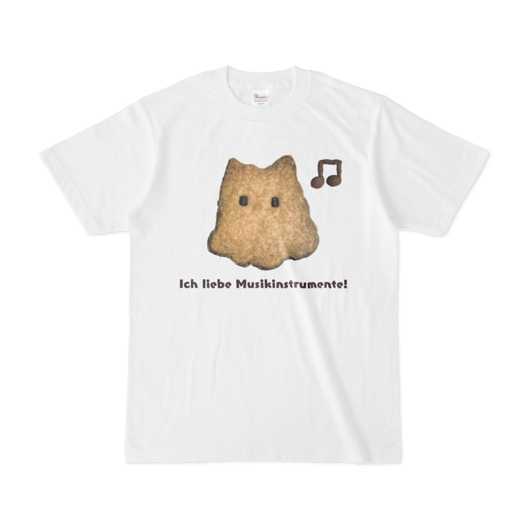 HalloweenクッキーおばけのにゃーTシャツＥ