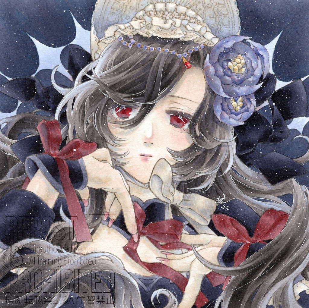 額装原画 code【嫉妬と憧憬】