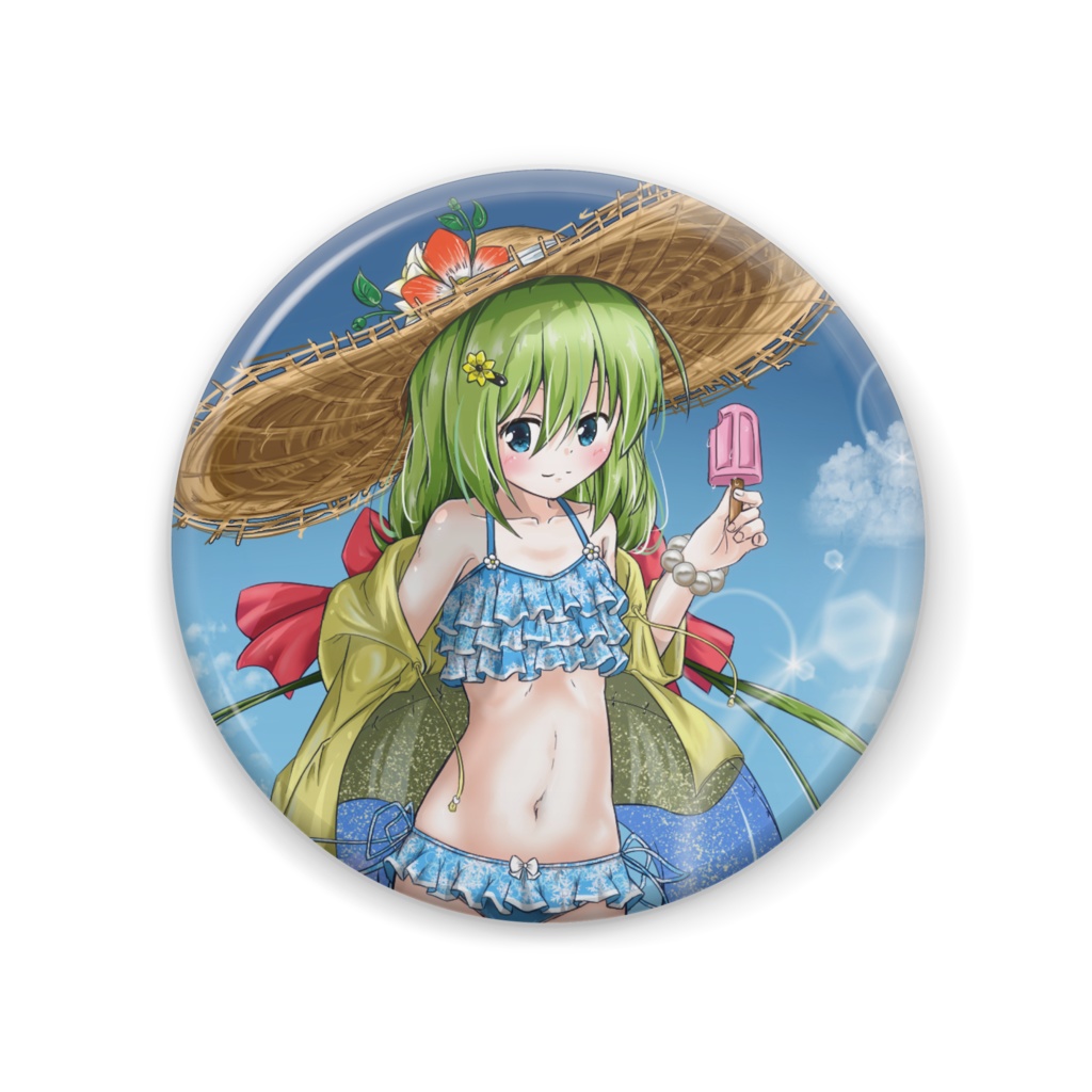 さなちゃん缶バッチ