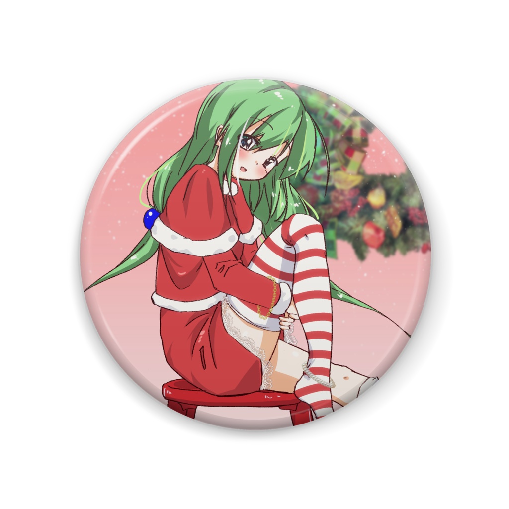 さなちゃん缶バッチX’mas