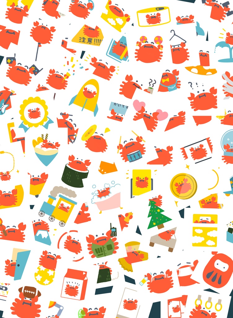 かにカードセット