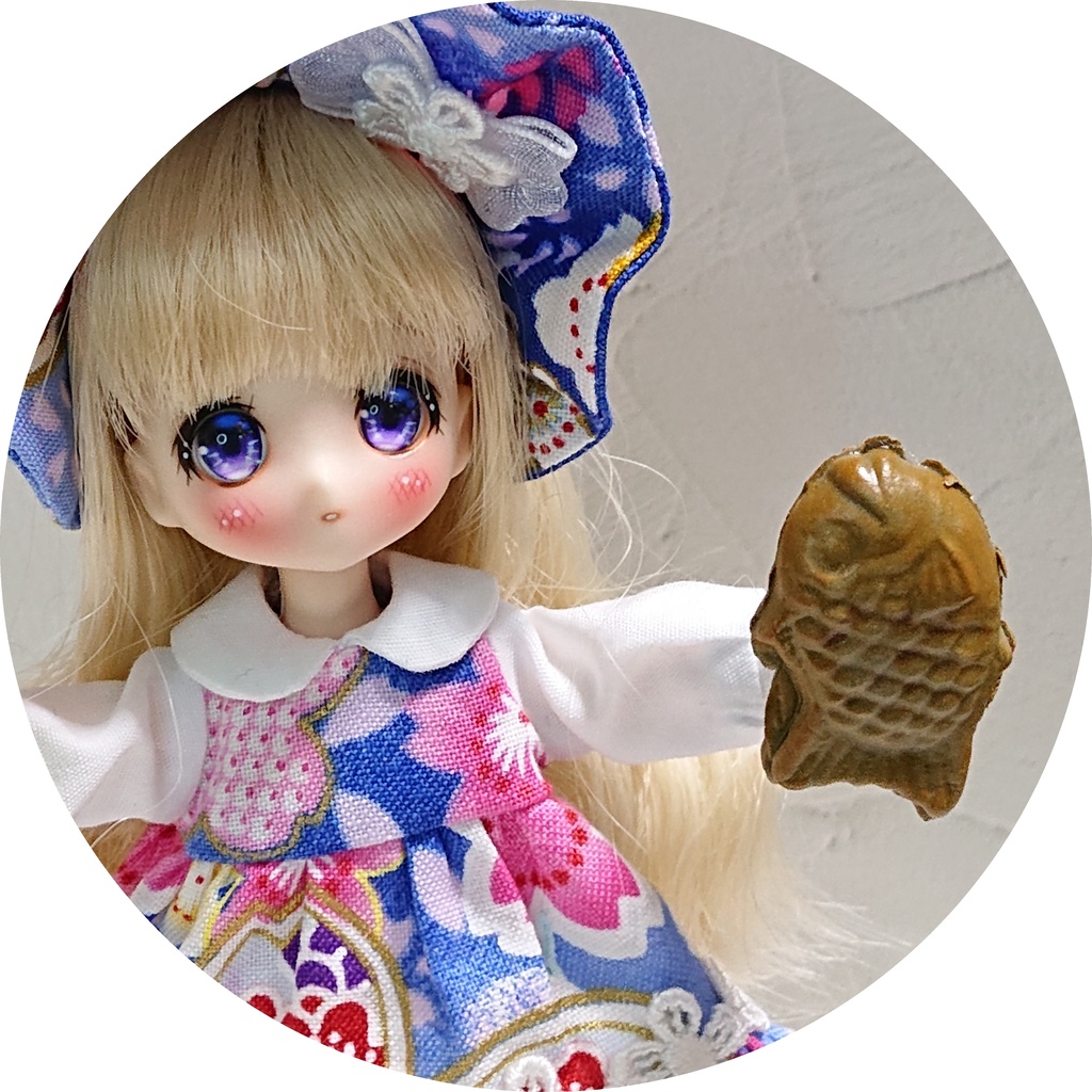 ドール&ぬいが持てる たい焼き