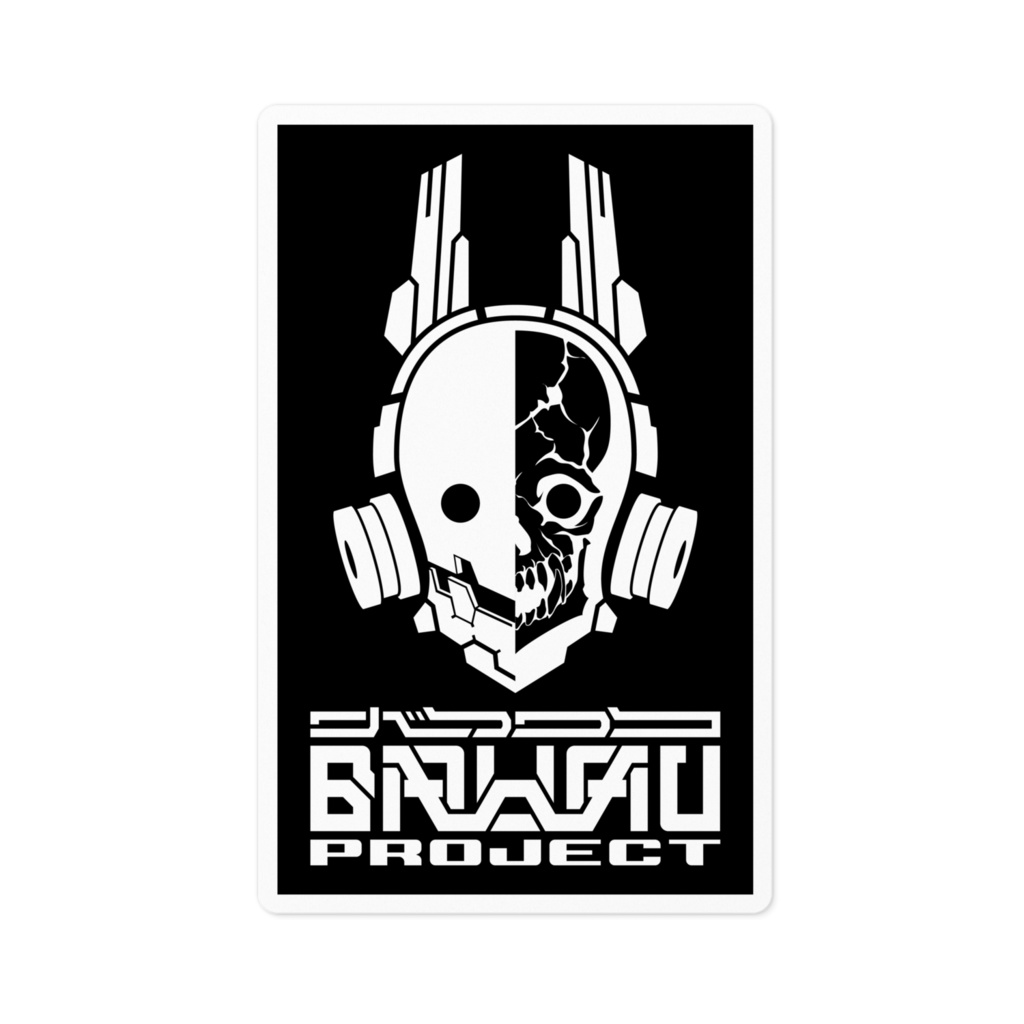 BAUWAU PROJECT ロゴステッカー
