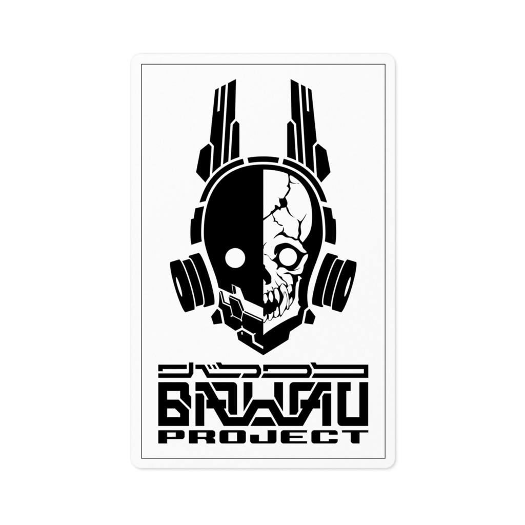 BAUWAU PROJECT ロゴステッカー