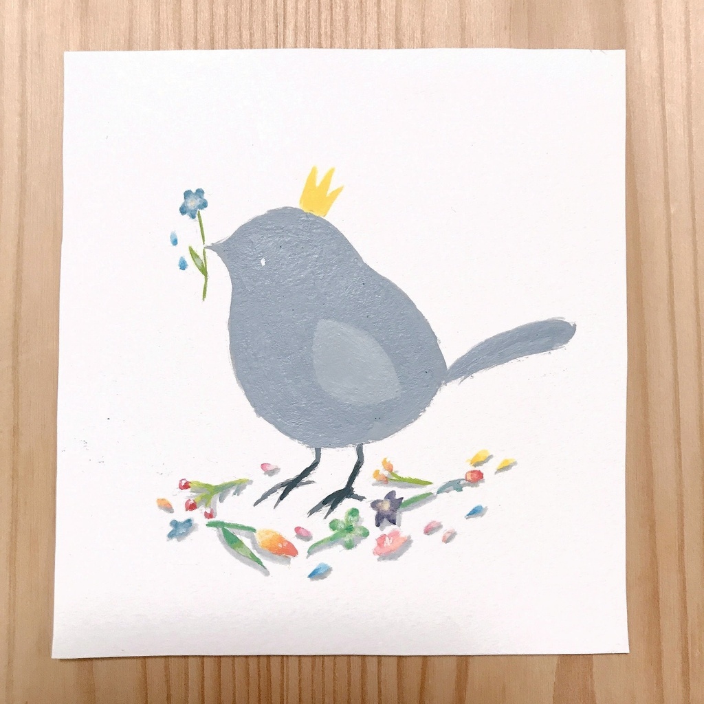 原画「灰色の王子様」