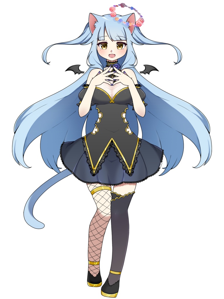 【フリー素材】IRIAM対応フリー立ち絵【VTuber素材】