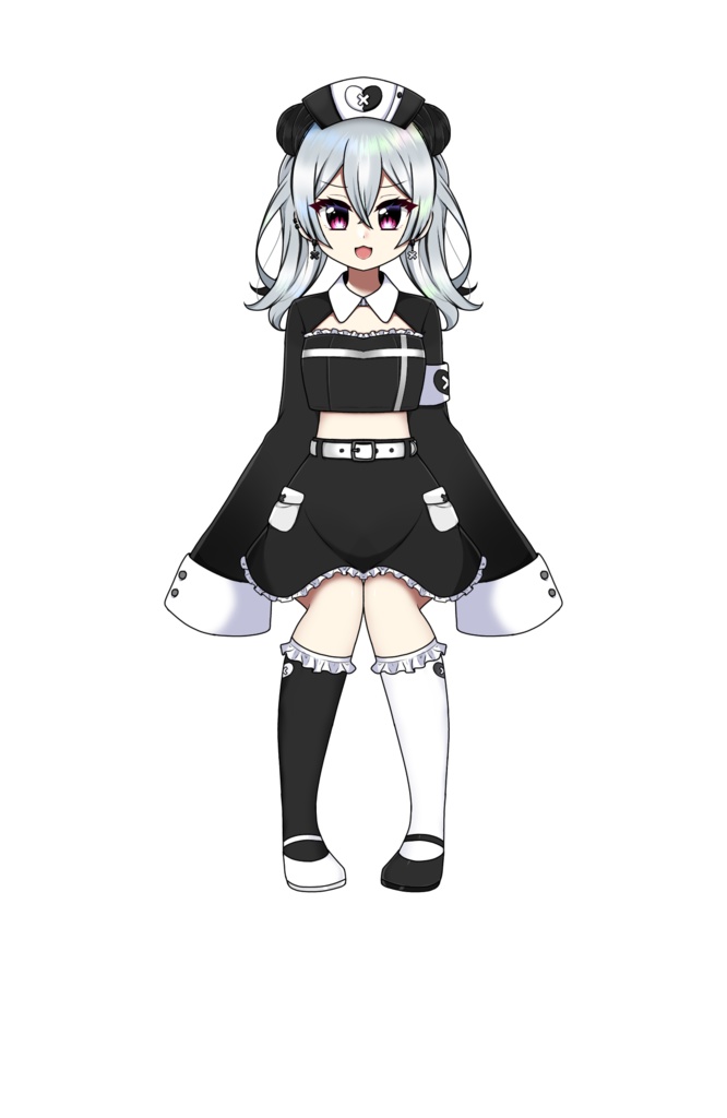 【VTuber素材】IRIAM対応フリー立ち絵【フリー素材】