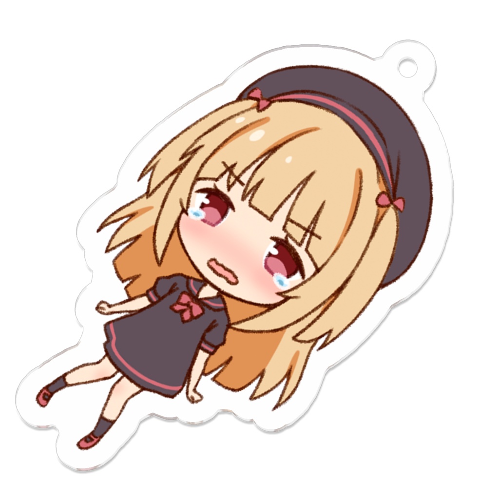 廉価版アクリルキーホルダー・黒奈美琴２（公式）