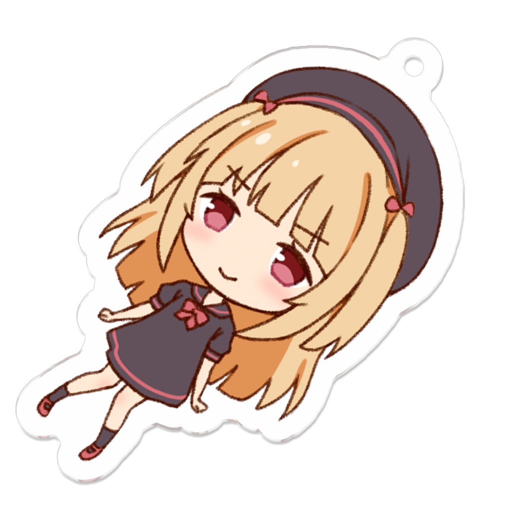 廉価版アクリルキーホルダー・黒奈美琴３（公式）