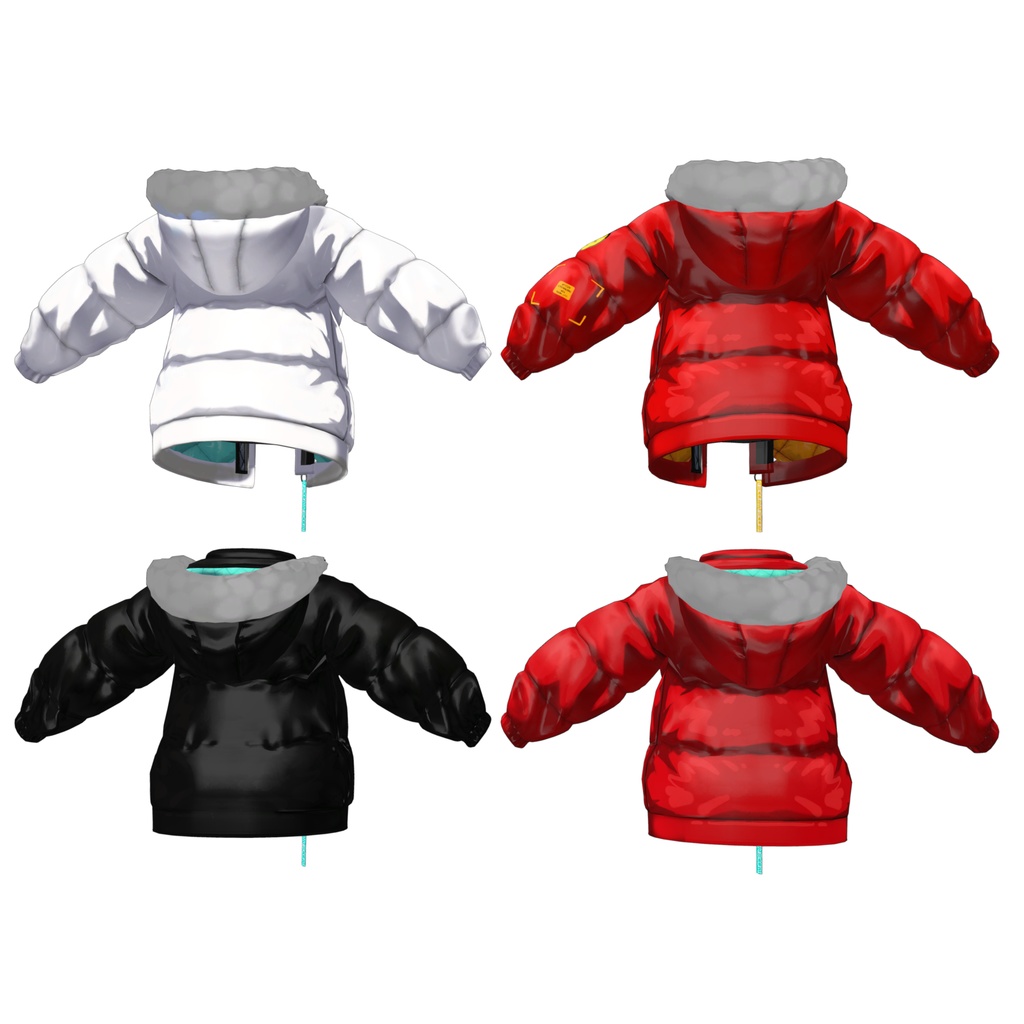 【3Dモデルウェア】jacket_RP2000 龍のヨルちゃん【NEKOMI.】