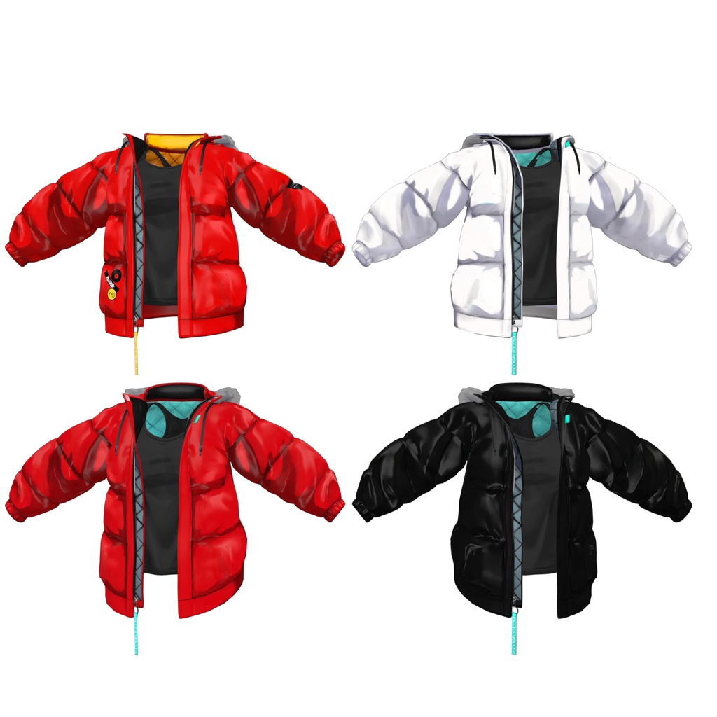 【3Dモデルウェア】jacket_RP2000 【NEKOMI.】