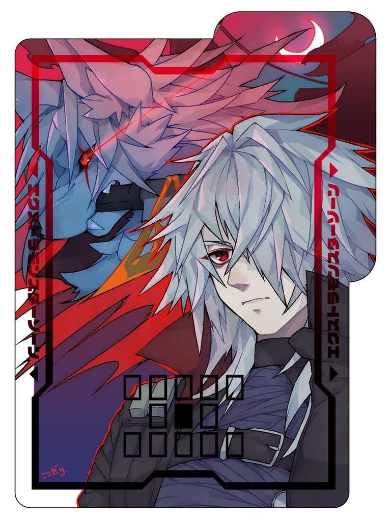 K9 ルプス　アクリルセンターカード