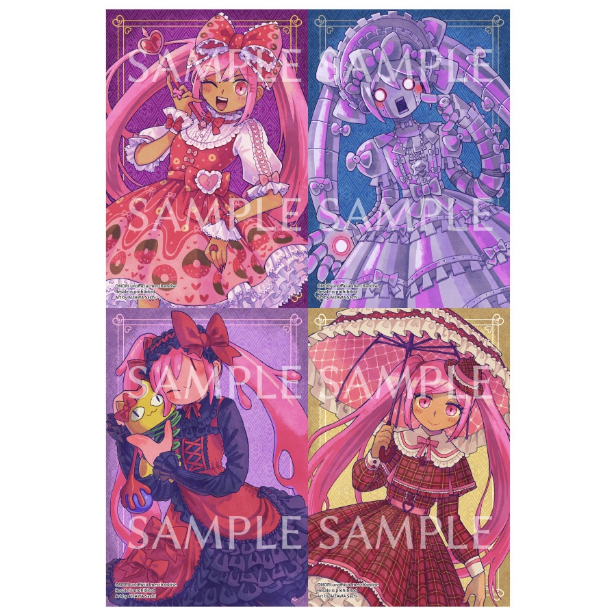 ハート・イラストカードセット