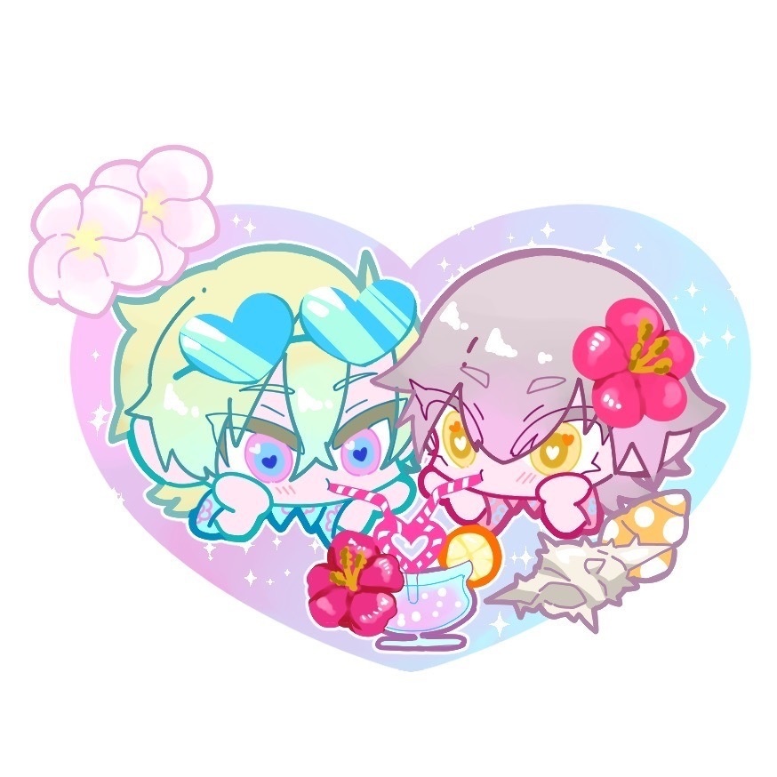 うかれぽんちトロピカルアクキー