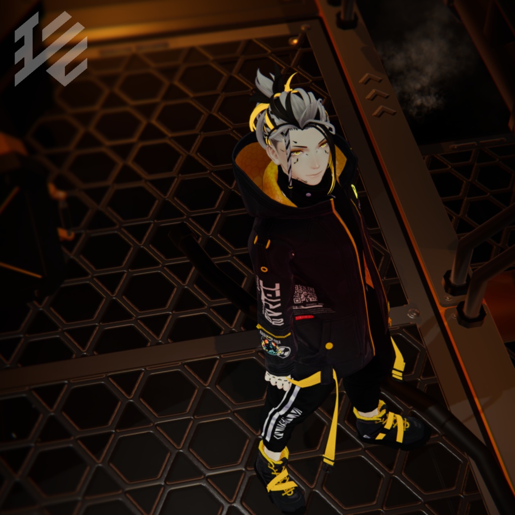 オリジナル3Dモデル『Techie/テッキー』