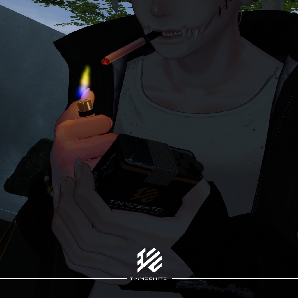 【ヒグマのねぐら様 Smoking Tools用】珍飯亭共通素体対応package