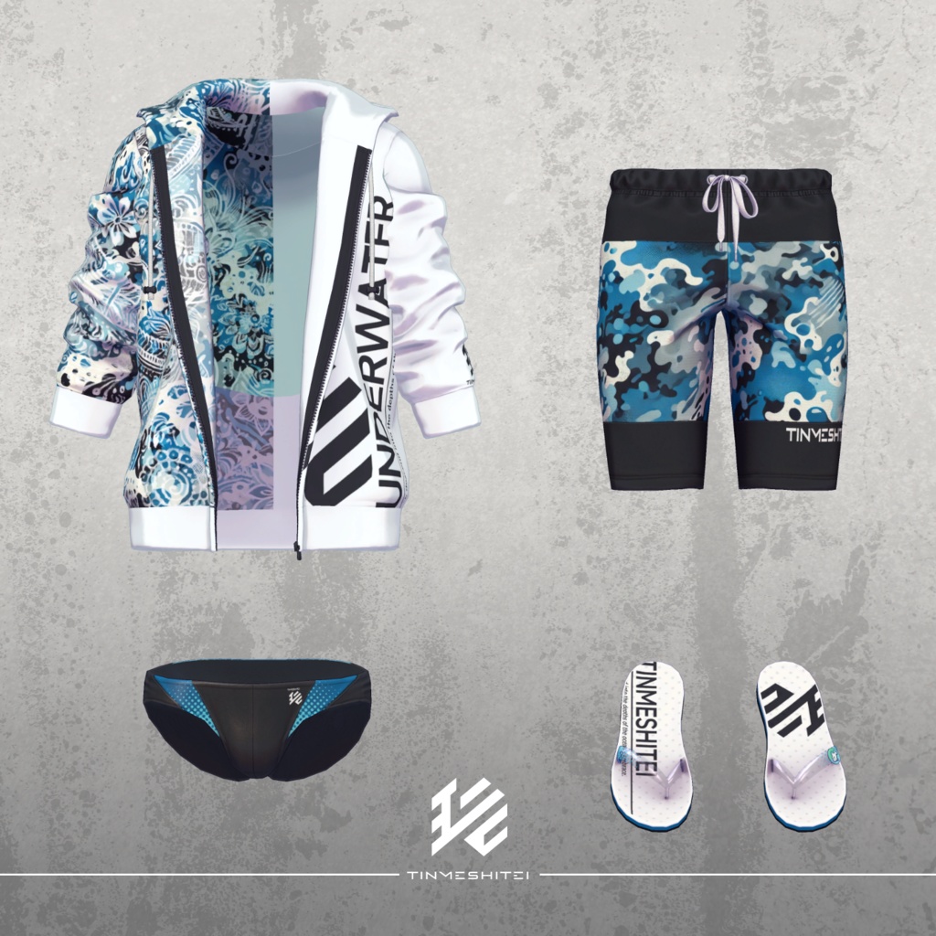 珍飯亭共通素体 『メンズ水着セット』