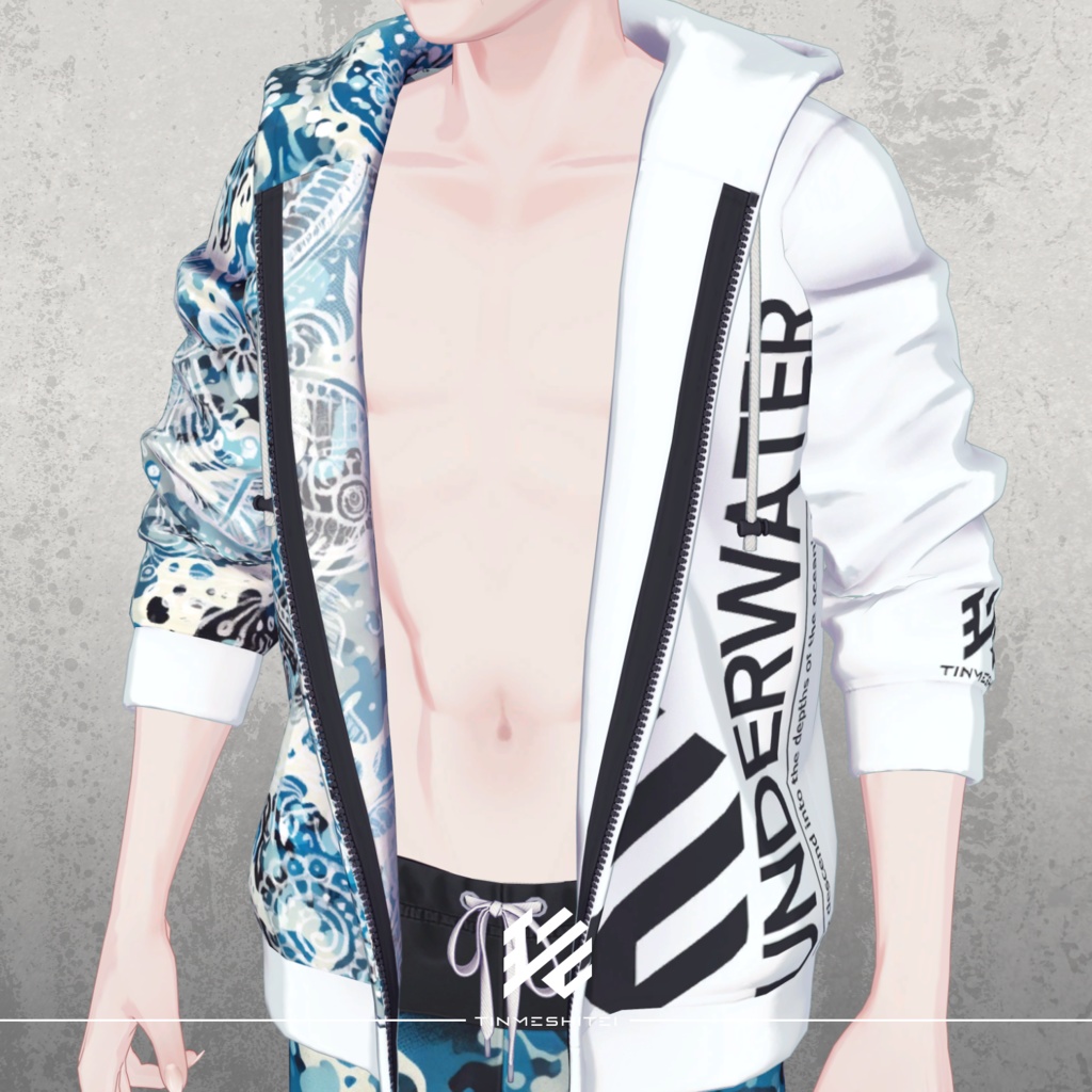 珍飯亭共通素体 『メンズ水着セット』