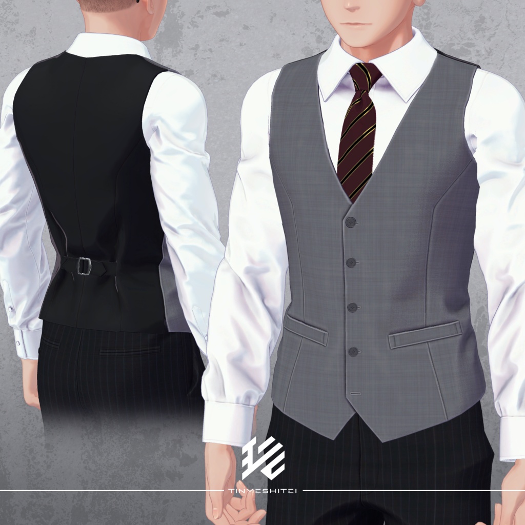 珍飯亭共通素体『ビジネススーツ用ジャケット&ベスト』