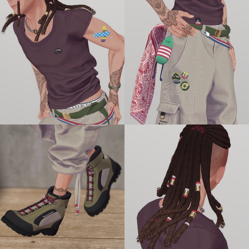 オリジナル3Dモデル『Nguyen/グエン』