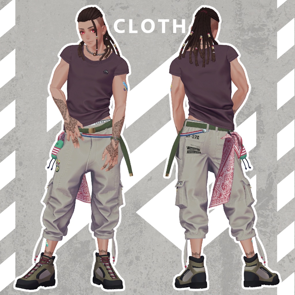 オリジナル3Dモデル『Nguyen/グエン』