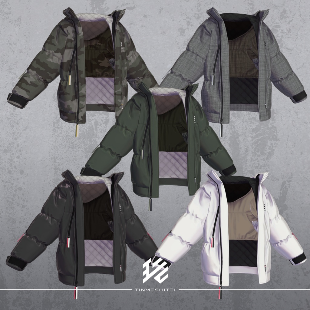 珍飯亭共通素体『ダウンジャケット』