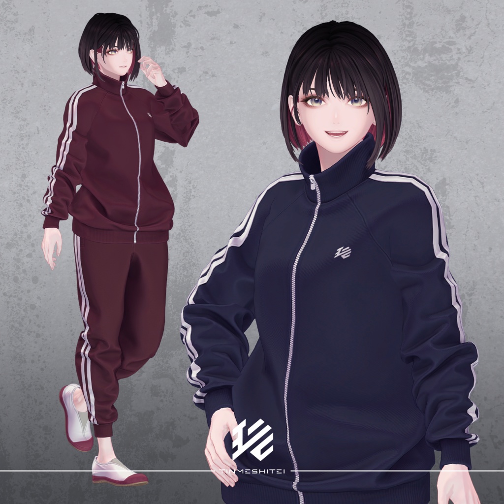 珍飯亭共通素体・深澄対応『ジャージセット』