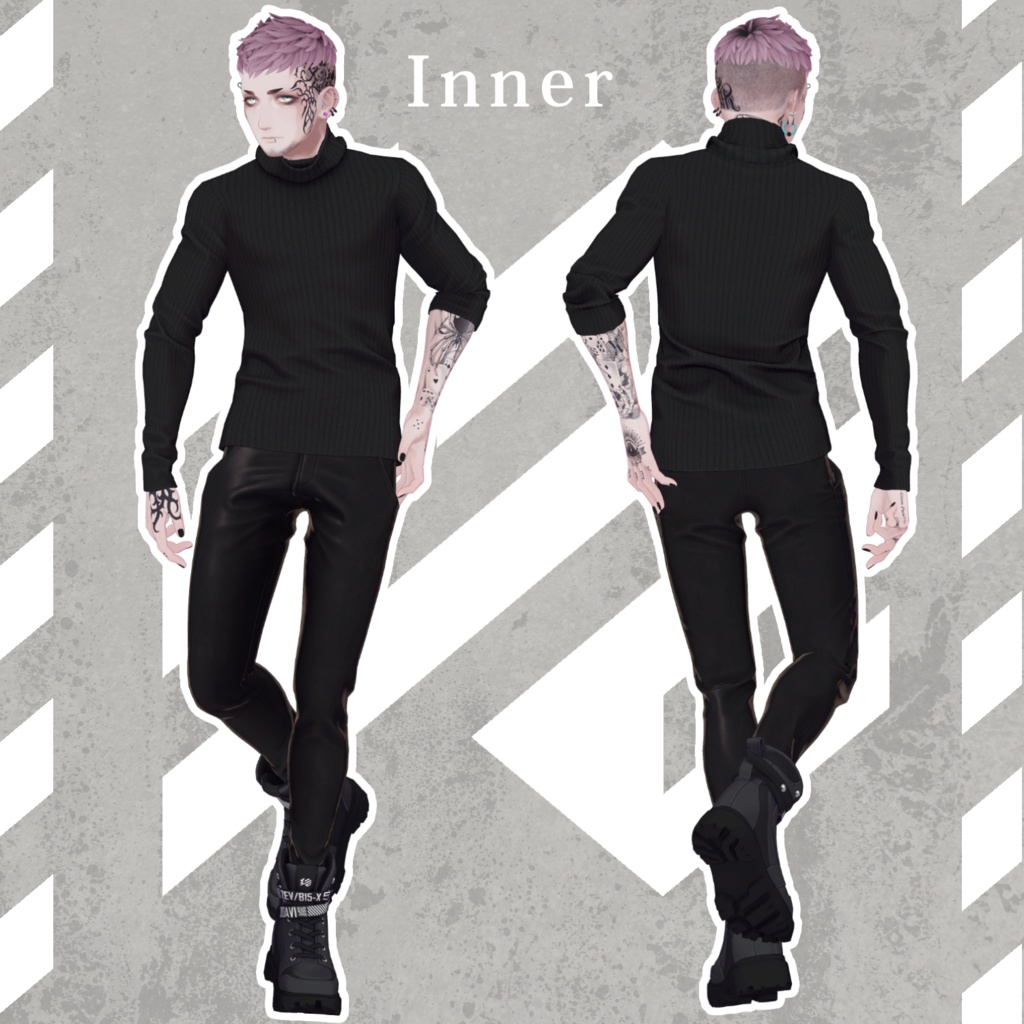 オリジナル3Dモデル『Zev/ゼヴ』