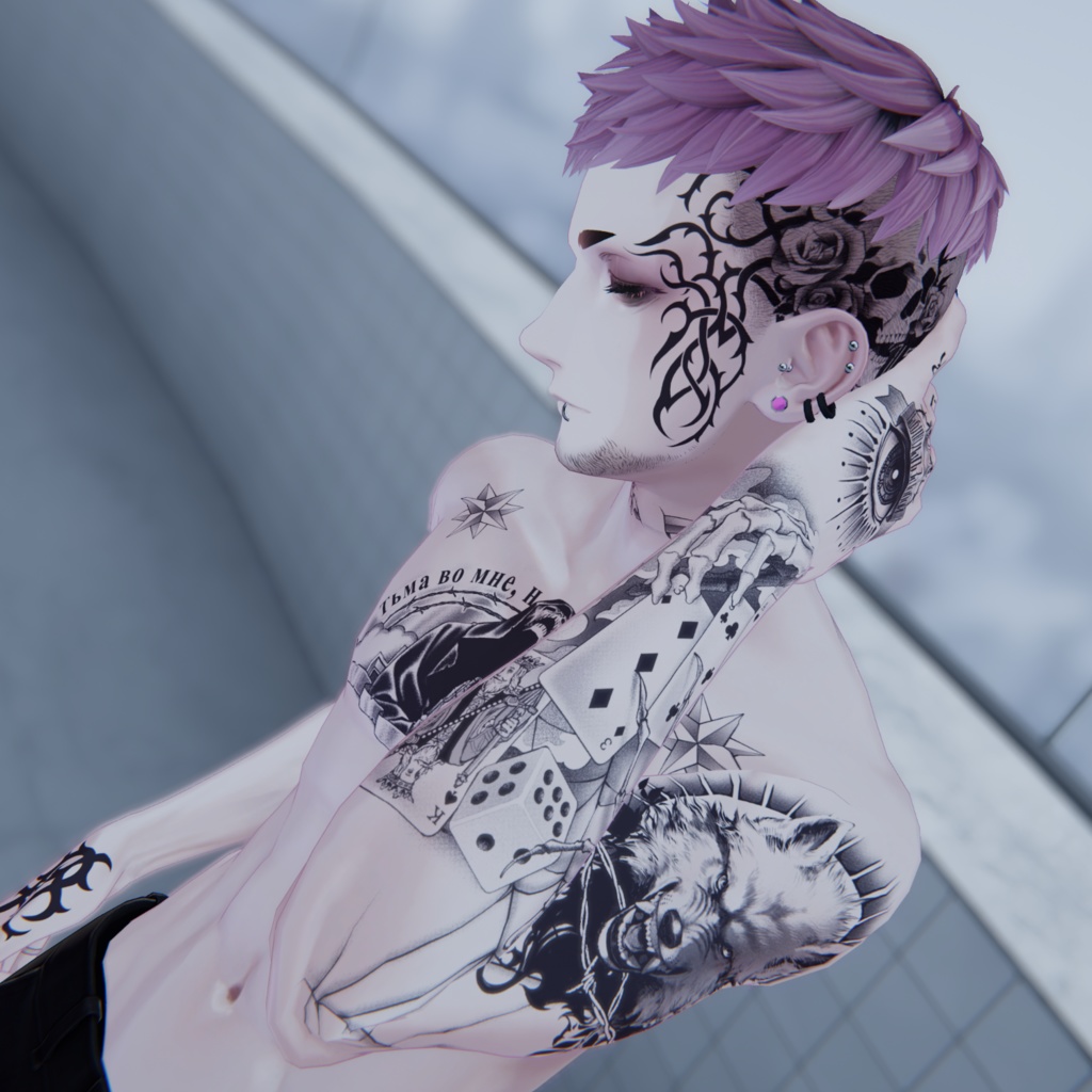 オリジナル3Dモデル『Zev/ゼヴ』