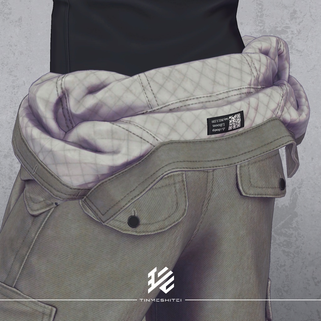 珍飯亭共通素体『腰巻きツナギ』