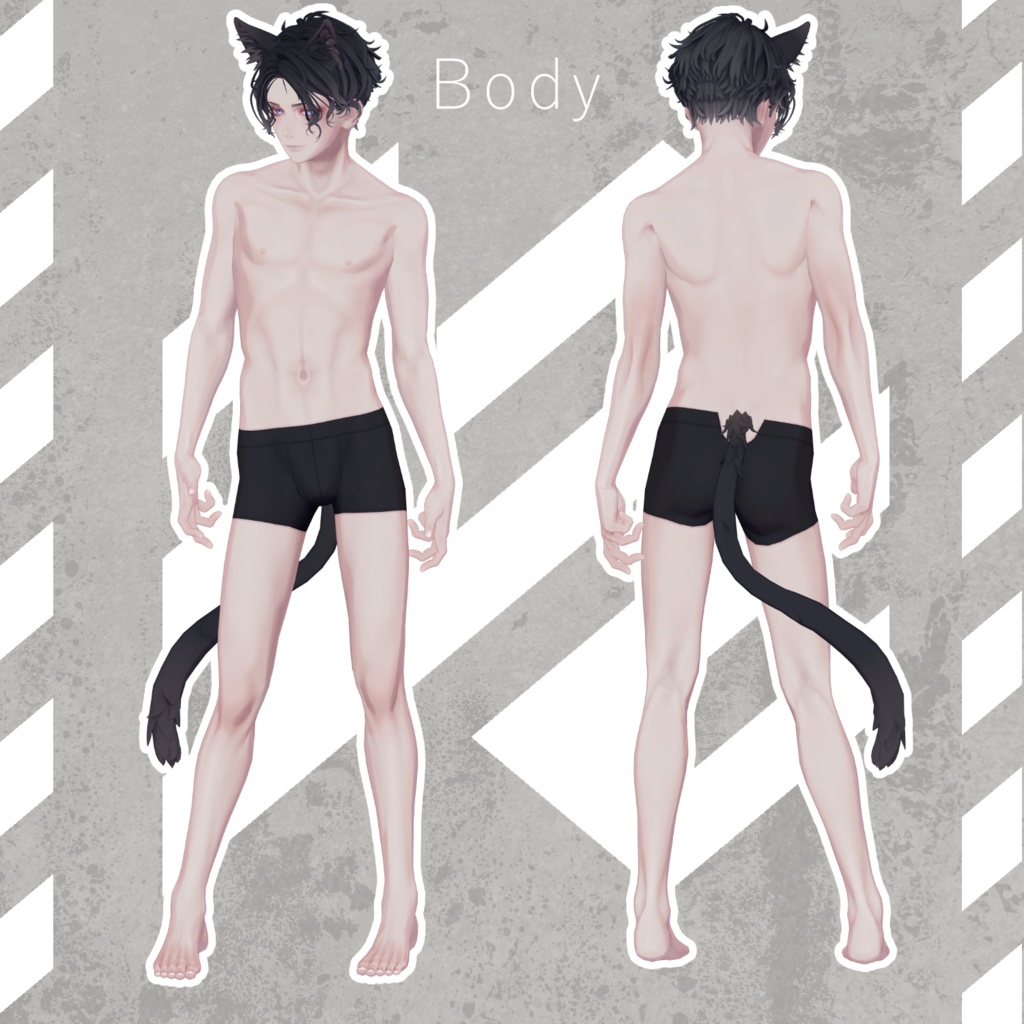 オリジナル3Dモデル『伊依/Iyori』