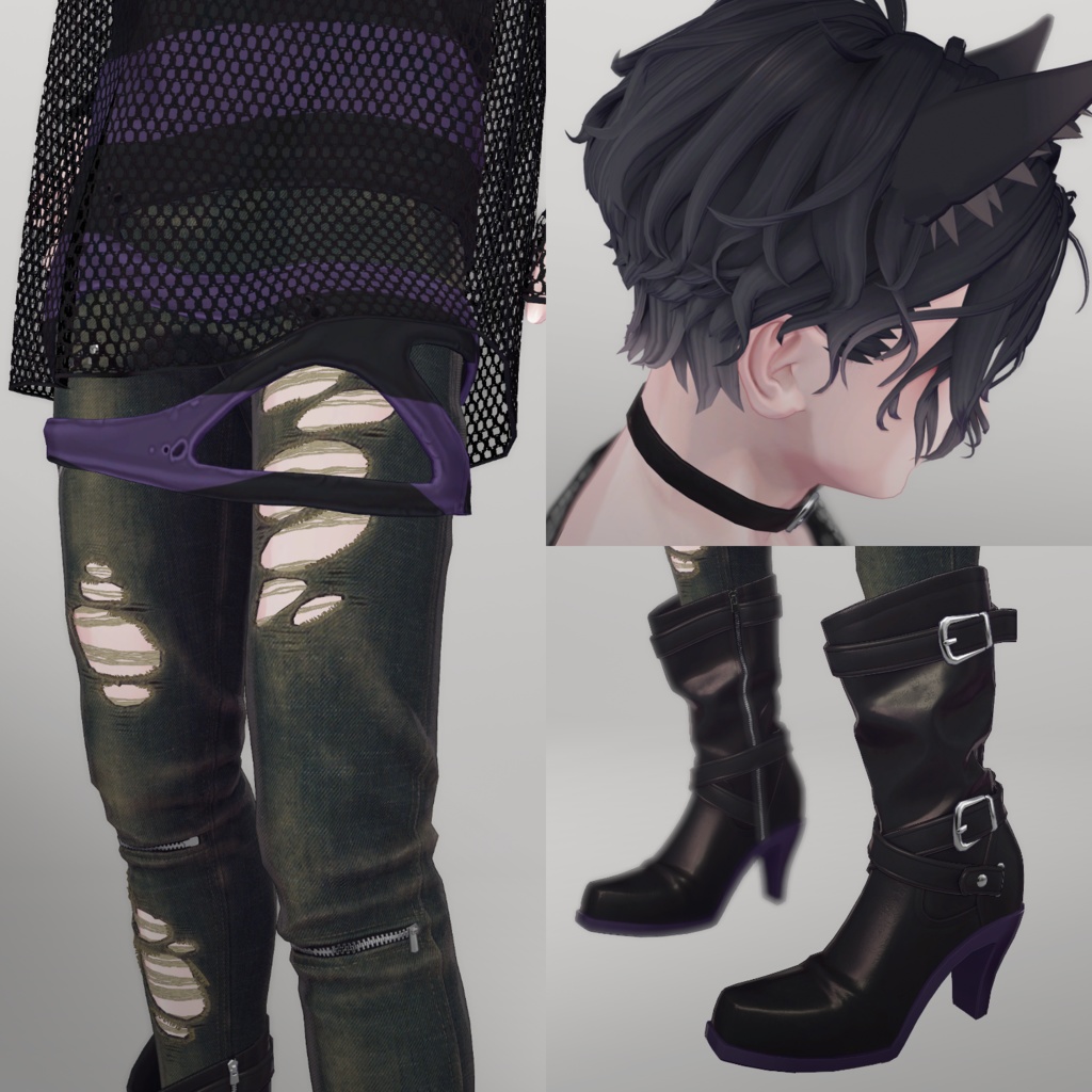 オリジナル3Dモデル『伊依/Iyori』