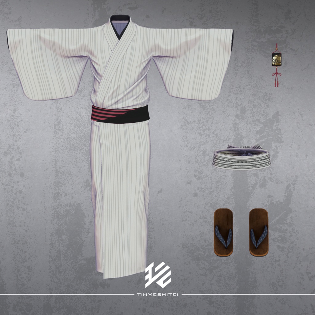 珍飯亭共通素体『メンズ着物&浴衣』