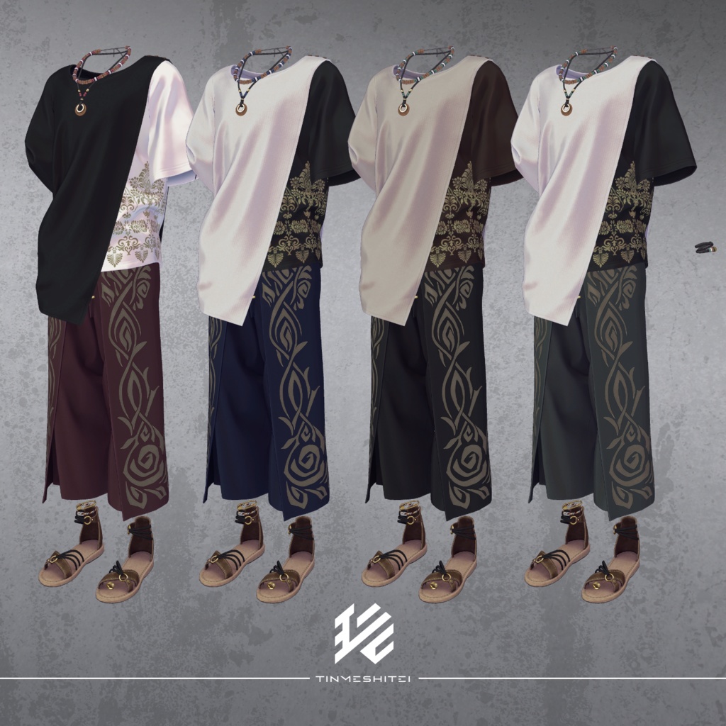 珍飯亭共通素体 『エスニック風夏服2』