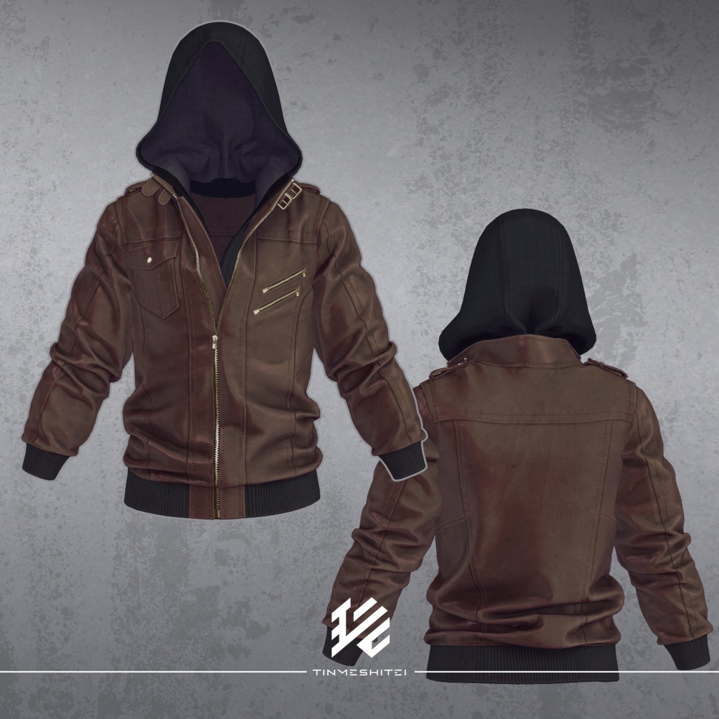 珍飯亭共通素体『レザージャケット』