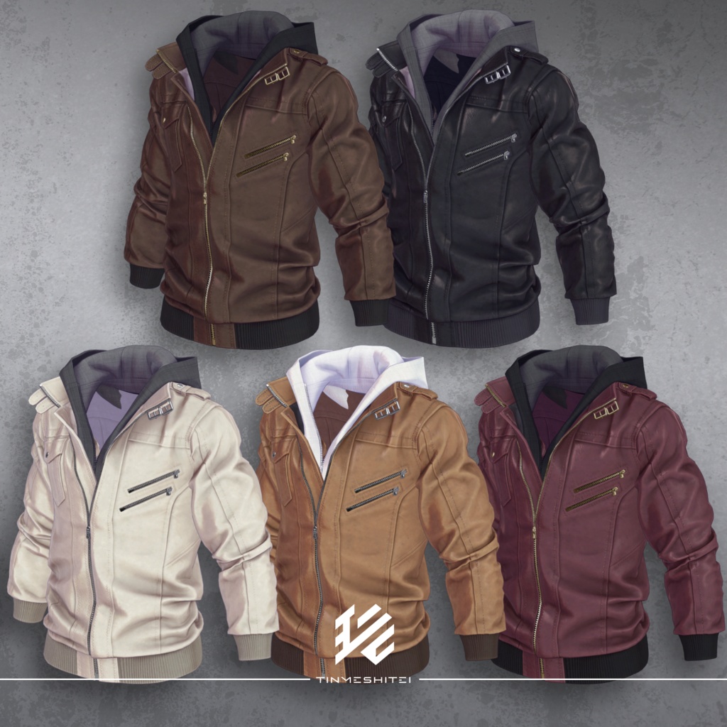 珍飯亭共通素体『レザージャケット』